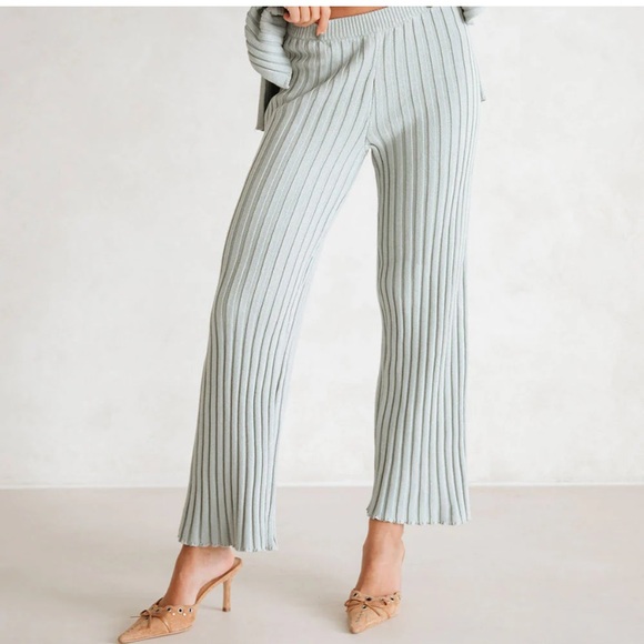 Sabo Skirt Pants - SABO Celine Ribbed 100% Cotton Pants